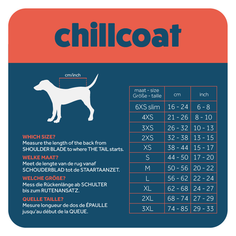 Chillcoat Microvezel Hondenbadjas Aquablauw